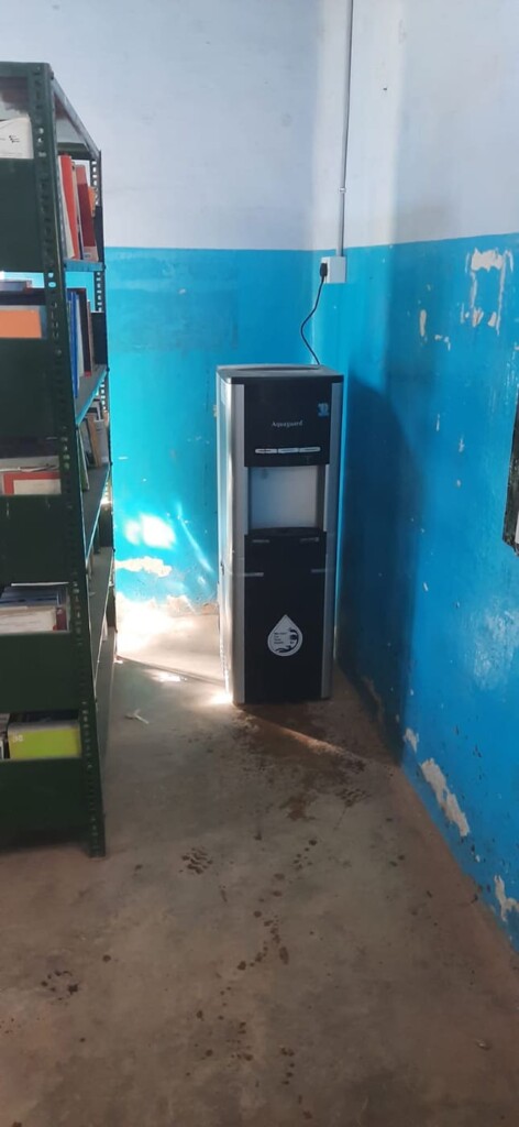 borewell and other work at ghss nanjanadu pct foundation