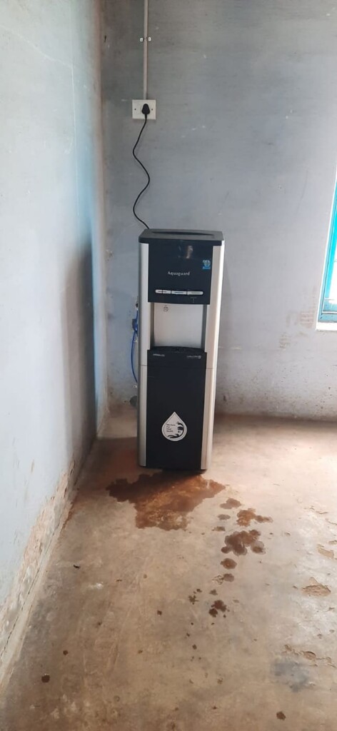 borewell work at ghss nanjanadu