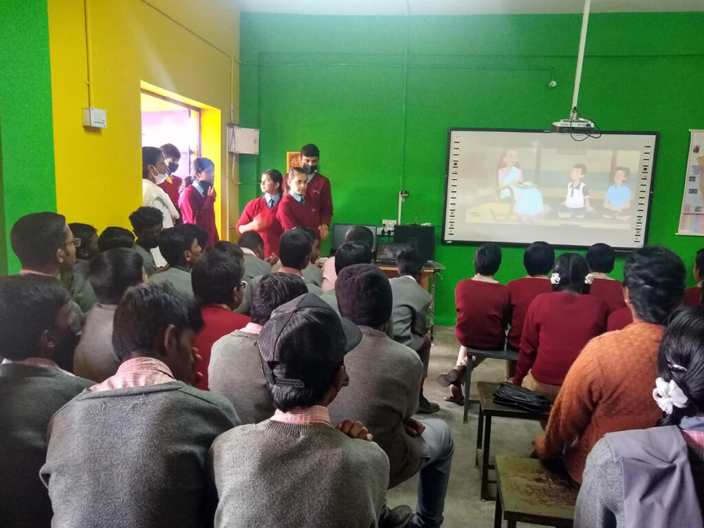 health and hygiene session - ghss