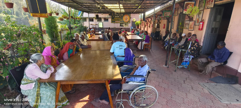 p c t abdul kalam old age home visit