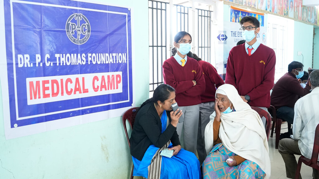 pct foundation kuruthukuli eye camp