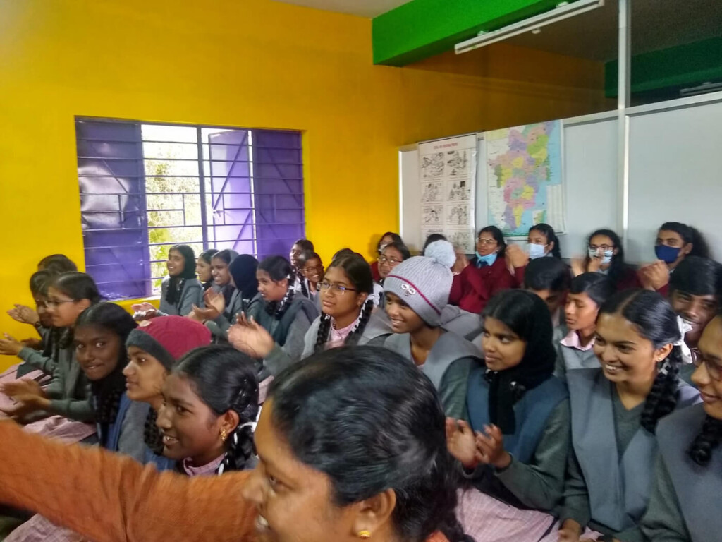 pct - ghss nanjanadu - health and hygiene session