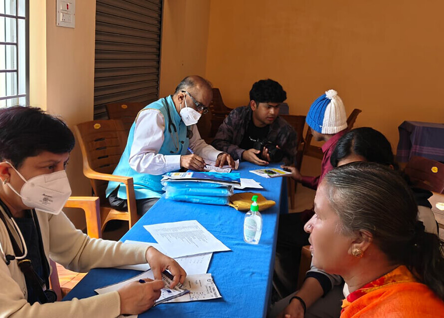 medical camp at muthorai