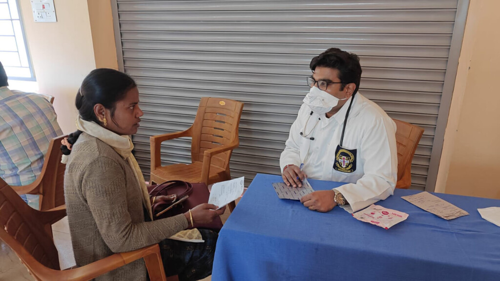medical camp at muthorai poject
